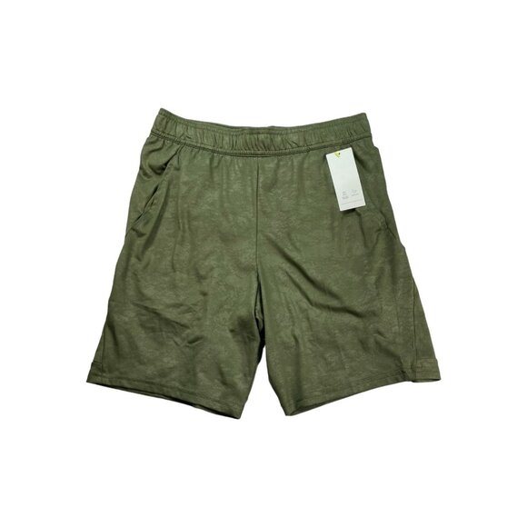 All in Motion Shorts Womens size Small Green Training Short Stretch 2 Pocket New - Picture 1 of 6